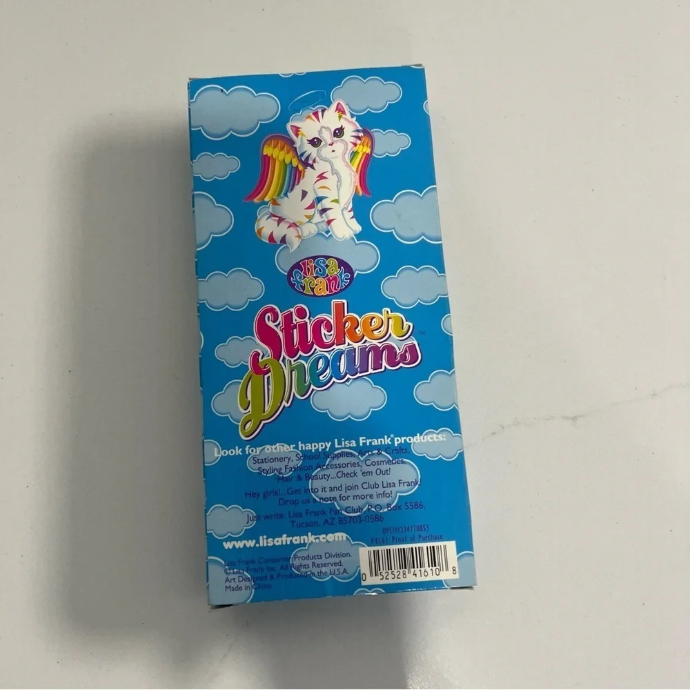 Vintage Lisa Frank Sticker Dreams Stickers New In Box